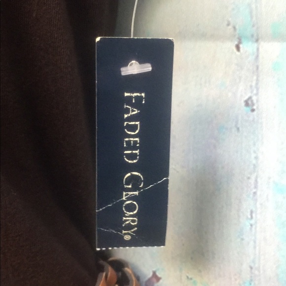 FADED GLORY NWT Brown Dress with belt - Picture 6 of 6